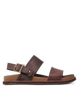 Timberland Timberland Sandały Amalfi Vibes 2Band Sandal TB0A419HV131 Brązowy