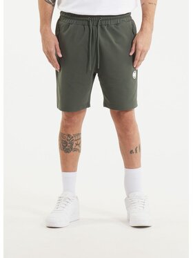 PITBULL PITBULL Szorty materiałowe AUTOMATIC Zielony Regular Fit