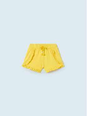 Mayoral Mayoral Pantaloncini di tessuto 603 Giallo