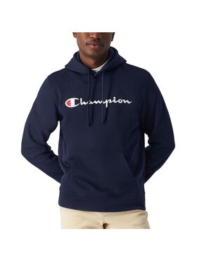 Champion Champion Bluza Hooded Sweatshirt Granatowy Regular Fit