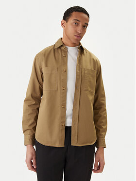 BOSS BOSS Koszula H-Owen 50556121 Khaki Relaxed Fit
