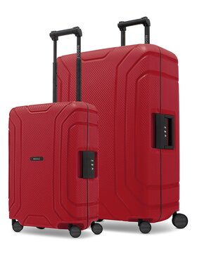 Redolz Redolz Komplet walizek 332242 Czerwony