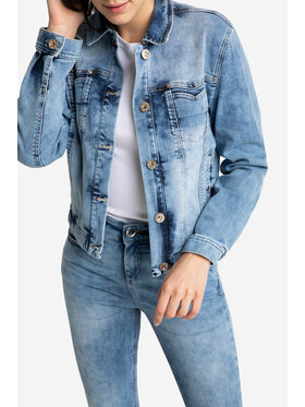 RJ Rocks Jeans RJ Rocks Jeans Kurtka jeansowa Rita Niebieski Casual Fit