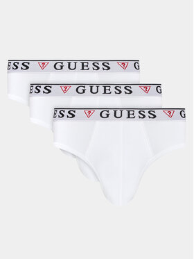 Guess Guess Комплект 3 чифта слипове U97G00 K6YW1 Бял