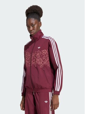adidas adidas Top 168117 Bordowy Loose Fit