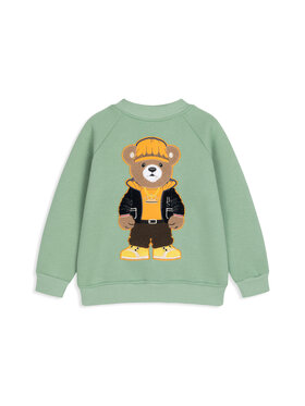 Bejbi Story Bejbi Story Bluza bomberka Axel Teddy Zielony Active Fit