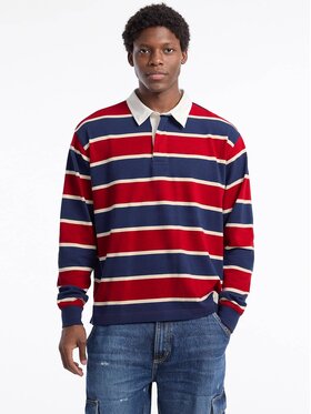 Guess Jeans Guess Jeans T-Shirt 177393 Czerwony Classic Fit