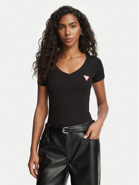 Guess Guess T-shirt W2YI45 J1314 Nero Slim Fit