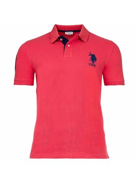 U.S. Polo Assn. U.S. Polo Assn. Polo 28712 Czerwony Comfort Fit