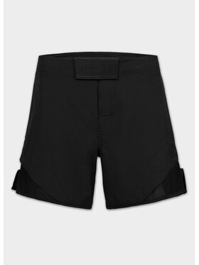 PITBULL PITBULL Szorty sportowe SMALL LOGO Czarny Regular Fit