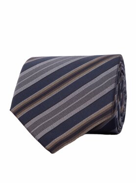 ELSNER ELSNER Kravata JEDWAB ŻAKARD A0046 Tmavomodrá