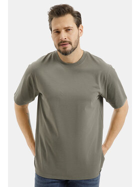 Cross Jeans Cross Jeans T-Shirt 16149-015 Zielony Regular Fit
