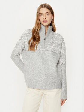 Guess Guess Svetr W4PR1A Z3LQ0 Šedá Regular Fit