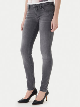 Guess Guess Džinsai Annette W2YA99 D4PZ2 Pilka Skinny Fit