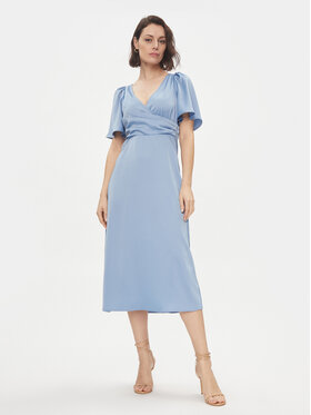 YAS YAS Koktel haljina Athena 26032476 Plava Regular Fit