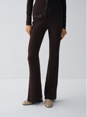 La Mania La Mania Leggings BONNE Marrone scuro Basic Fit