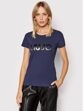 Liu Jo Liu Jo T-shirt TA2028 J5003 Blu scuro Regular Fit
