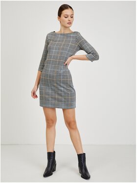 Orsay Orsay Sukienka 430026520000__S Szary Regular Fit