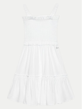 Guess Guess Rochie de zi J4GK27 WG5S2 Alb Flare Fit
