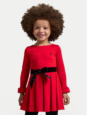 Polo Ralph Lauren Polo Ralph Lauren Елегантна рокля 312952161001 Червен Regular Fit