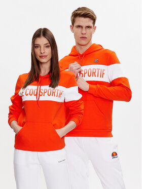 Le Coq Sportif Le Coq Sportif Bluza Unisex 2310481 Pomarańczowy Regular Fit