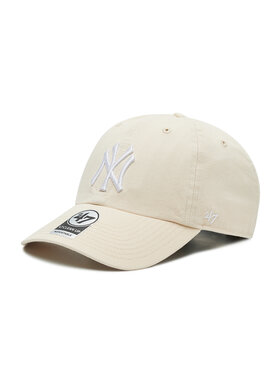 47 Brand 47 Brand Czapka z daszkiem MLB New York Yankees B-RGW17GWSNL-NTC Beżowy