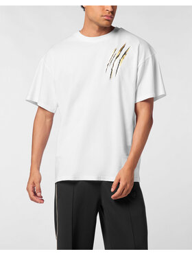 Plein Sport Plein Sport T-shirt 24083 Bianco Regular Fit