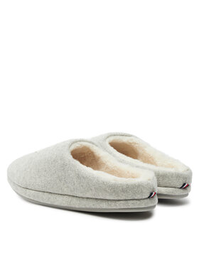 Tommy Hilfiger Copati Th Embroidered Basics Slipper FW0FW08135 Siva