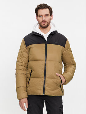 4F 4F Geacă de iarnă 4FWAW23TDJAM348 Maro Regular Fit