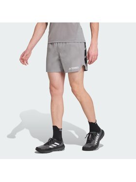 adidas adidas Szorty sportowe 140933 Szary Regular Fit