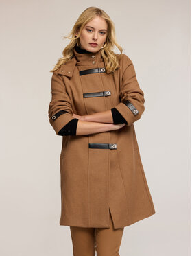 Motivi Motivi Cappotto 0000Q000637N022 Marrone Regular Fit