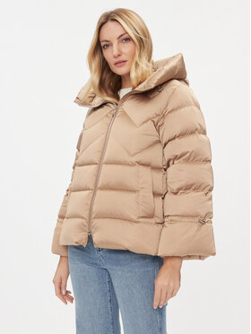 Marella Marella Vatovaná bunda Nard 2334861137200 Hnědá Regular Fit