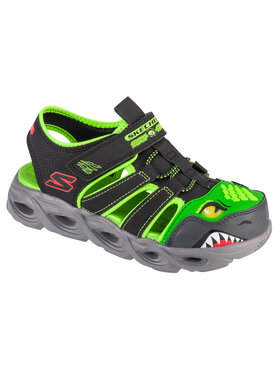 Skechers Skechers Sandały Thermo-Splash - Hydro-Flare Czarny