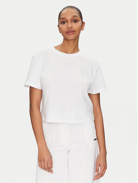Guess Guess T-Shirt V5GI00 I3Z14 Weiß Boxy Fit