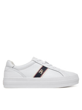 Tommy Hilfiger Tommy Hilfiger Tossud Vulc Webbing Sneaker FW0FW08903 Valge