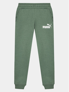 Puma Puma Donji dio trenerke Ess Logo 586973 Zelena Regular Fit