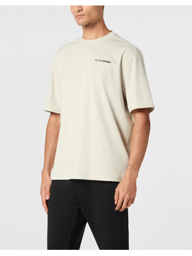 Plein Sport Plein Sport T-Shirt 22977 Szary Regular Fit