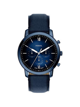 Fossil Fossil Zegarek FS6168 Niebieski