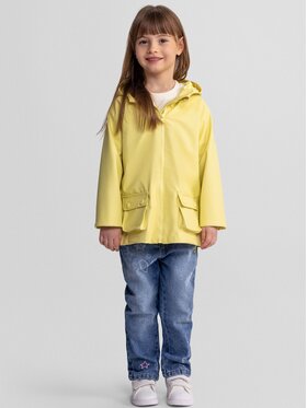 minoti minoti Kurtka przeciwdeszczowa 30COAT104 Żółty Regular Fit