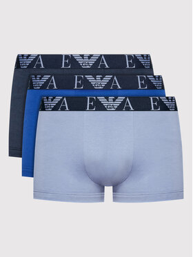 Emporio Armani Underwear Emporio Armani Underwear Komplet 3 par bokserek 111357 2F715 16536 Niebieski