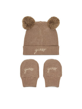 Guess Guess Set Mütze und Handschuhe H5BW13 Z1070 Beige
