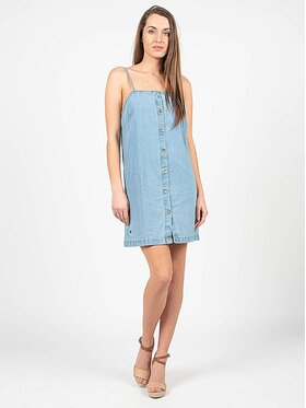 Pepe Jeans Pepe Jeans Sukienka codzienna PL953068 | Sunny Niebieski Regular Fit