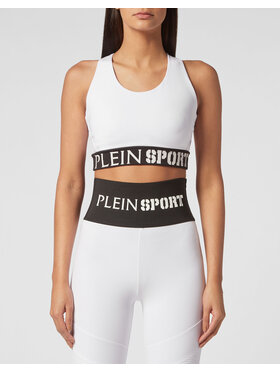 Plein Sport Plein Sport Legginsy 6069 Biały Active Fit