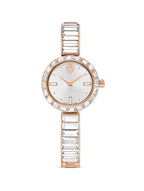 Swarovski Swarovski Zegarek Matrix Bangle 5677484 Różowe złoto