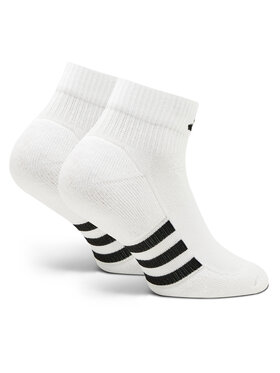 Adidas Set 3 Parov Unisex Nizkih Nogavic Mid-Cut Socks 3 Pairs HT3450 Bela