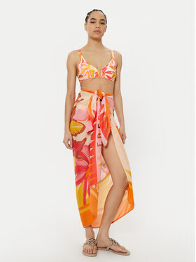 Maaji Maaji Pareo Summer Dunes Isla PT2079CPR014 Arancione Regular Fit