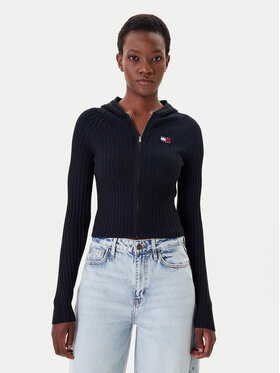 Tommy Jeans Tommy Jeans Ζακέτα DW0DW20974 Μαύρο Slim Fit
