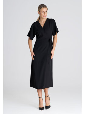 FIGL FIGLFIGL Vestito M959 Nero Regular Fit