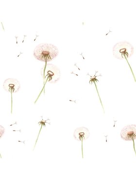 Dekornik Dekornik Tapeta Dandelions Biały