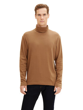 Tom Tailor Tom Tailor Rollkragenpullover 1034387 Braun Regular Fit